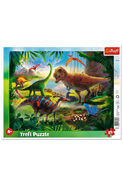 Trefl Пъзел Trefl Динозаври, 25 части