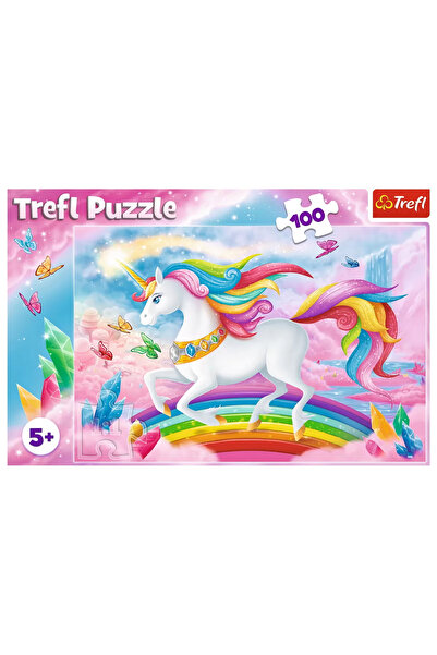 Trefl Παζλ Κρυστάλλινος Κόσμος των Μονόκερων, 100 κομμάτια