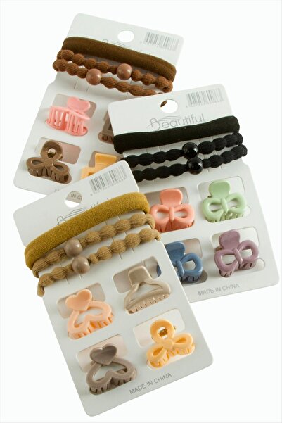 nolva Ελαστική πόρπη με μανταλάκι 7 τεμαχίων