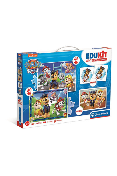 PAW PATROL Paw Patrol Rickety Ridge Clementoni 4-in-1 Game Collection