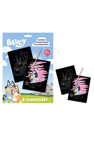 bluey Σετ ξυστών πινάκων με εικόνες ζωής