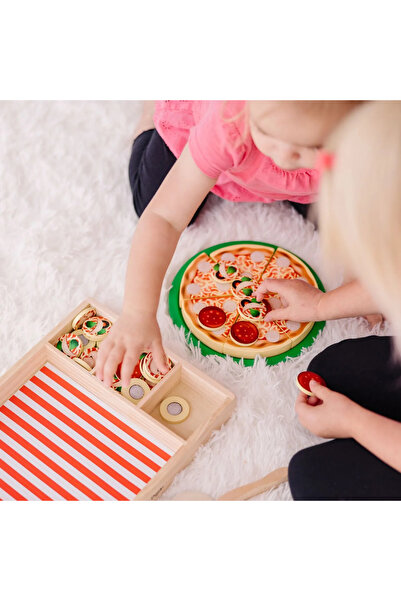 Melissa and Doug Wooden Pizza Party Play Set