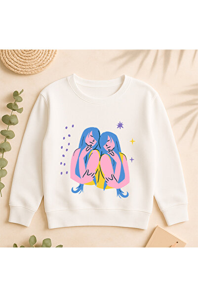 SVART WEAR Суитшърт Daily Front Printed 100% памук Fancy Bike Neck OVERSIZE