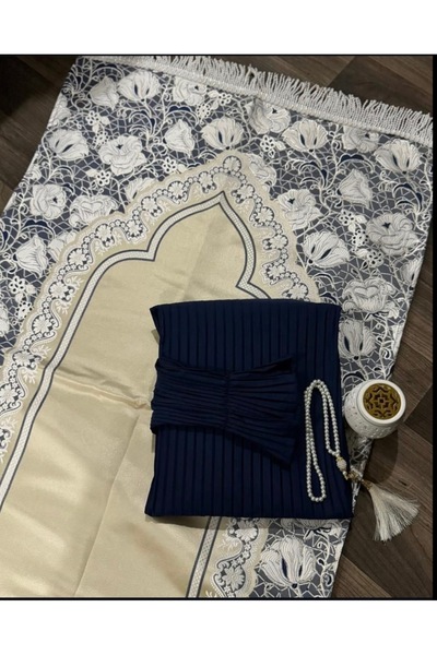 STAYILK DRESSES Soft prayer sets with a pleated sheet and elegant rug