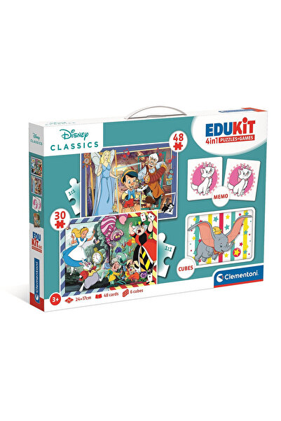 Classic Disney Disney Classics Magical Colecție de Jocuri 4-în-1 Clementoni
