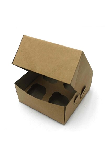 Generic Cupcake packaging box with a clear lid