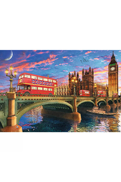 Trefl WOODEN PUZZLE 500+1 LONDON TOURIST LANDMARKS