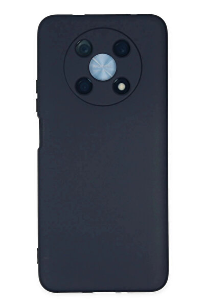 HarmonyAura Huawei Nova Y90 Case Nano Velvet Silicone Inside - Navy Blue
