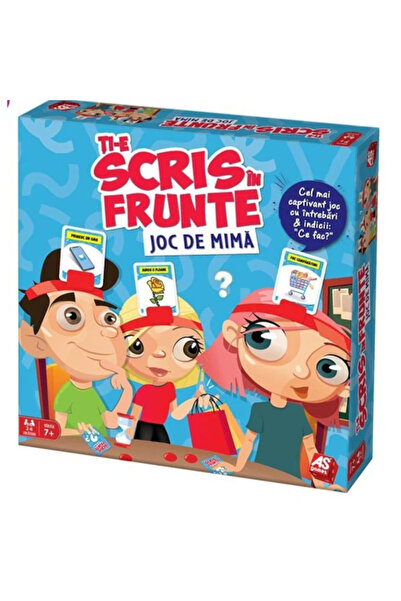As Games Joc de Societate Ti-e Scris in Frunte, joc de mima