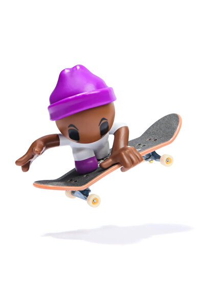 Tech Deck SK8 Crew Pack - Board and Figure 9.6 cm, Purple Cap