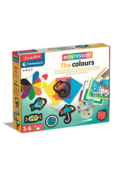 Colorate Colorat Montessori Explorarea Culorilor Joc de Dezvoltare a Abilităț...