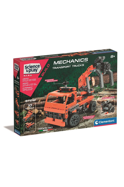 CARS Vehicle Mechanics Construction Set 10 in 1 Clementoni Truck