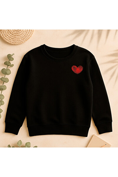 SVART WEAR Sweatshirt Daily cu imprimare pe partea din față 100% bumbac Fancy...