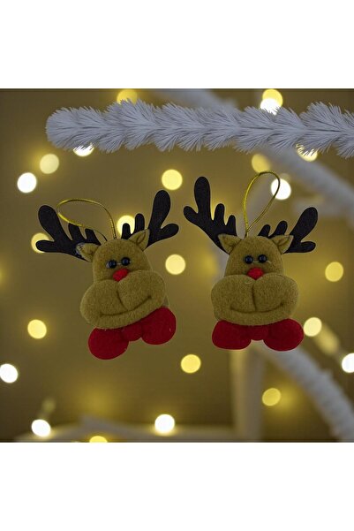 madamina Ornament pentru copac din pâslă din 2 bucăți, ornament decorativ dră...