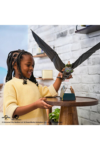 How to Train Your Dragon Flying Toothless Figure with Remote Control