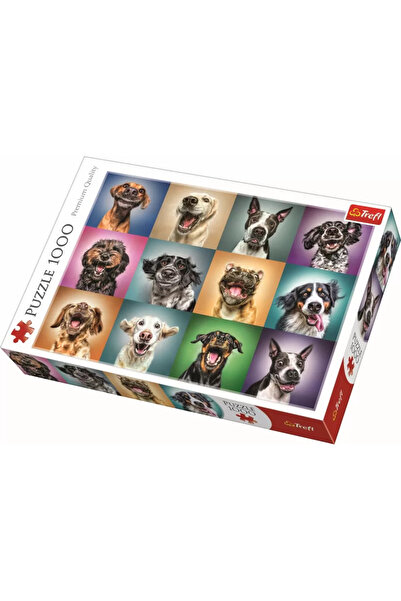 Trefl Puzzle Trefl, Portret catelusi simpatici, 1000 piese