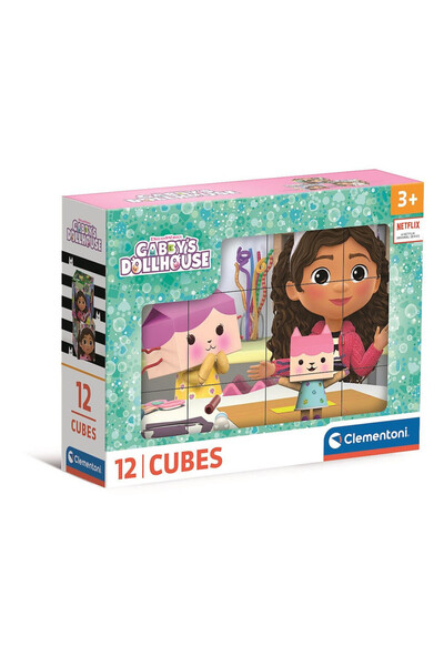 Gabby's Dollhouse Δραστηριότητες Cub de basm Clementoni, 12 τεμάχια