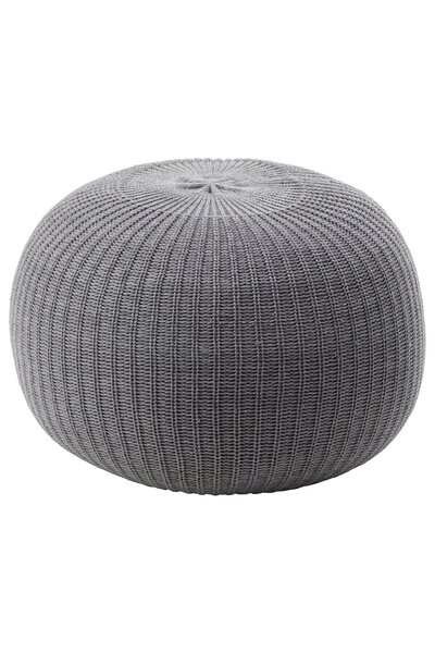 IKEA SANDARED Pouffe, grey, 56 cm