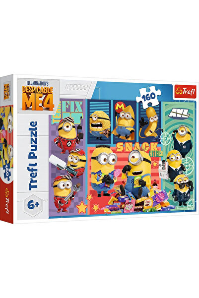Trefl Trefl Пъзел „Аз, проклетникът 4“, Светът на миньоните, 160 части