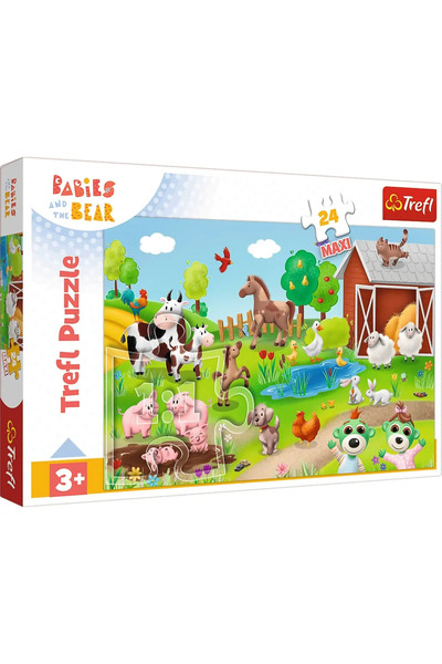 Trefl Puzzle Trefl 2 x 25 piese, 25 piese