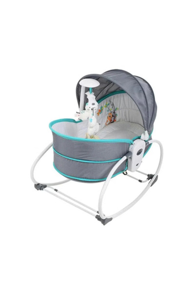 Mastela 5-in-1 Multifunctional Baby Crib and Bassinet - Tiffany