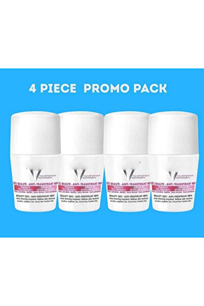 Genrics 48H Anti-Perspirant Roll-On for Sensitive Skin – 4 Piece Promo Pack