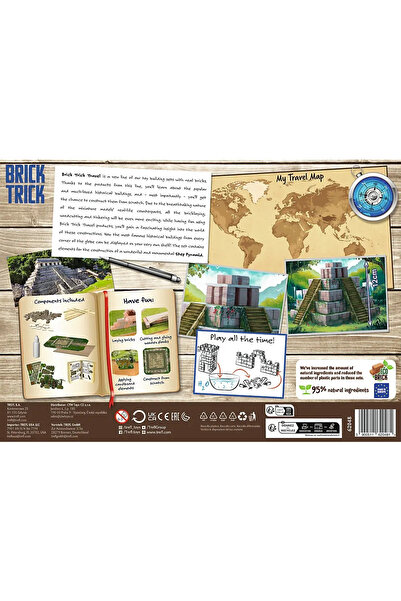 Brick Trick M Travel Pyramid