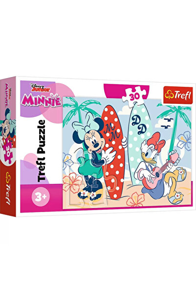 Trefl Trefl Disney Minnie Mouse Puzzle, Minnie at the Beach, 30 pieces