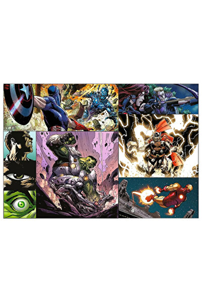 Trefl Trefl Puzzle 4 x 250 Pieces - Heroic Days