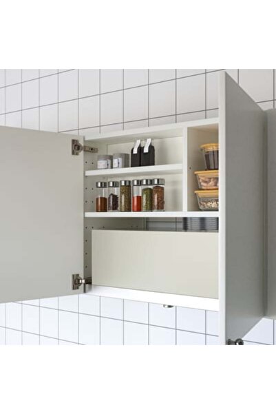 IKEA METOD Corner wall cabinet frame, white, 68 x 37 x 60 cm