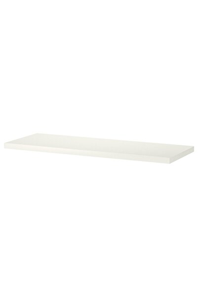 IKEA BERGSHULT Shelf, white, 80 x 30 cm