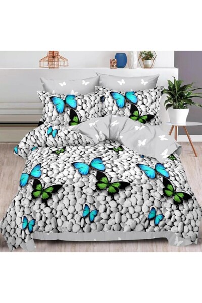 CumparaMisim Double bed linen, Finet, 6 pieces, classic sheet