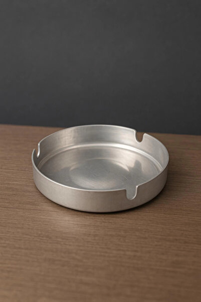 EWs Stainless Steel Outdoor Ashtray 11.5 cm