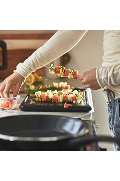 IKEA MIDDAGSMAT Frying pan, non-stick coating/stainless steel, 24 cm