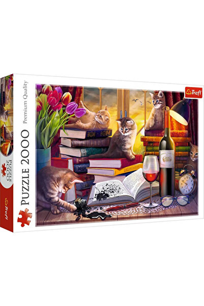 Trefl PUZZLE 2000 NOAPTEA PISICILOR