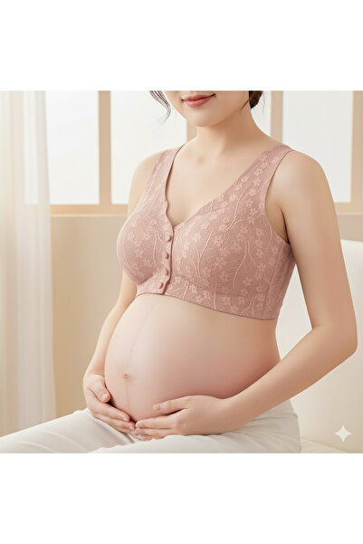 pae Sütyen Hiç Yok Hissi Dolgusuz Telsiz Ultra Konforlu Lüks Hamile Sütyeni