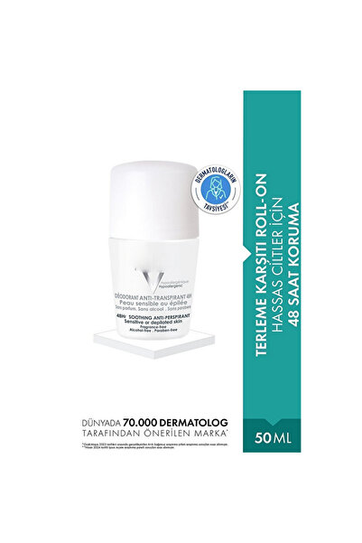 Genrics 48H Soothing Anti-Perspirant Roll-On for Sensitive Skin – 50ml