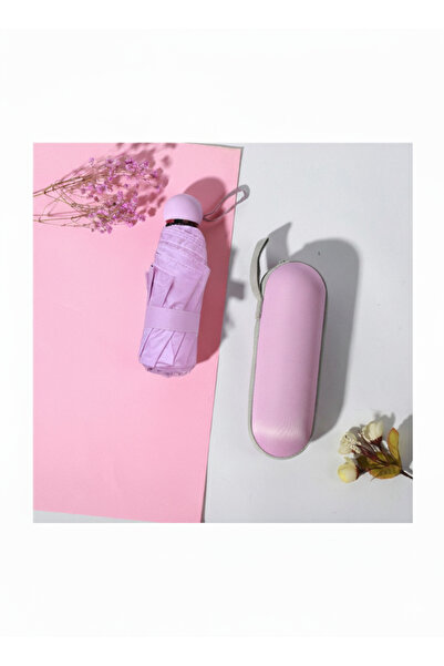 ADORN UV Korumalı Portatif Katlanabilir Şemsiye – Su Geçirmez Özel Kılıflı Ko...