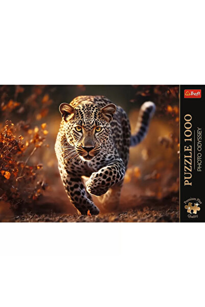 Trefl PUZZLE 1000 PREMIUM PLUS PHOTO ODYSSEY LEOPARD