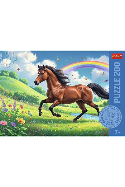 Trefl PUZZLE 200 A IMPRESSIVE HORSE