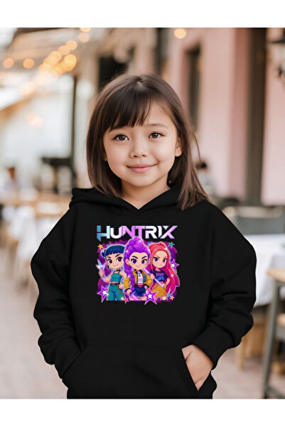 barsdepo Kpop Huntrix Printed Sweat Hoodie Kids (with Surprise Gift)