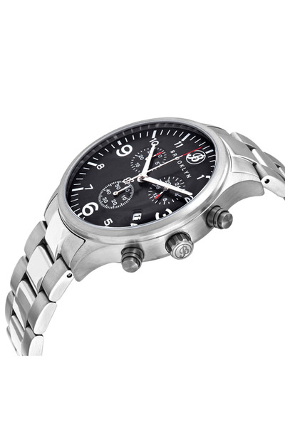 Brooklyn Brooklyn Co. Bedford Brownstone Men's Quartz Watch – 308-BLK-3