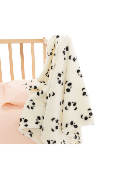 Mollia Panda Baskılı Unisex Wellsoft Battaniye Unisex