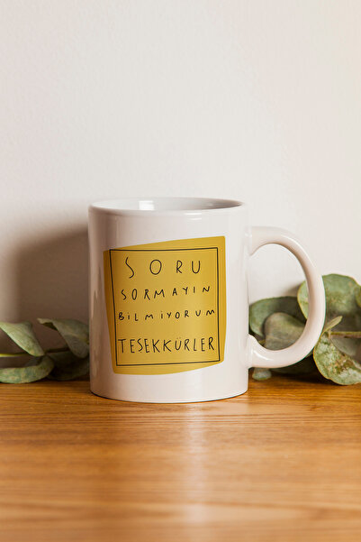 Ormira Konsept Don'T Ask I Don'T Know Printed Mug