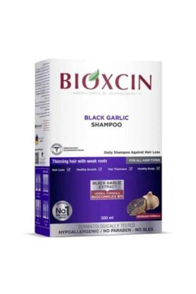Bioxin Black Garlic Hair Strengthening Shampoo, 300ml