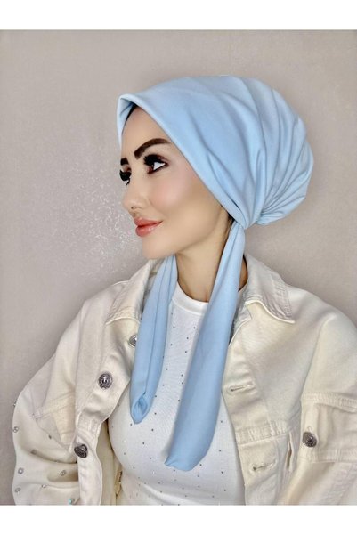 OykumBone Bebemavi dört mevsim kullanıma uygun düz pamuk şal eşarp