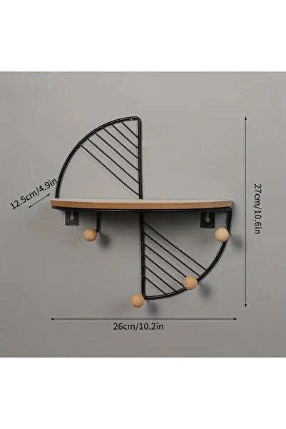 Generic wall corner shelf