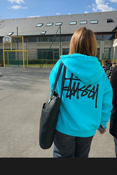 CLASSY.MODA Hanorac unisex supradimensionat 3 fire Ş cu căptușeală din fleece...