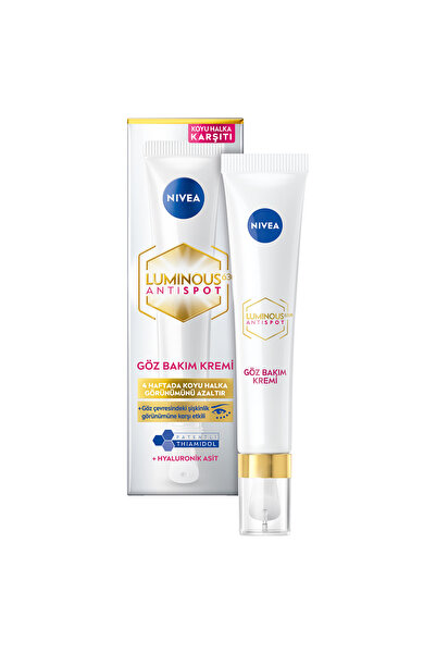 NIVEA Luminous630 Koyu Halka Karşıtı Göz Bakım Kremi 15ml