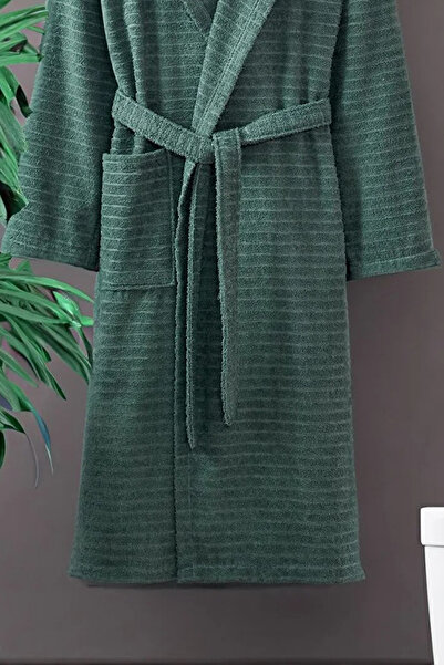 HRN Textile Cotton Nature Hooded Bathrobe